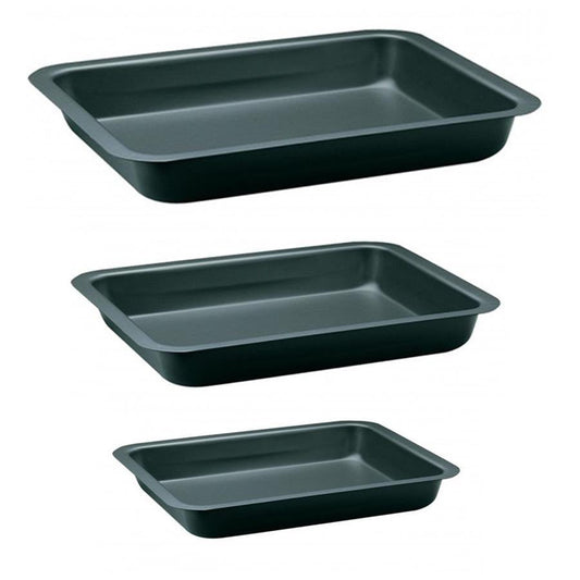 SQ Professional Oven Roasting Baking Tray Set of 3 Assorted Sizes P99179 / 3162 (Parcel Rate)