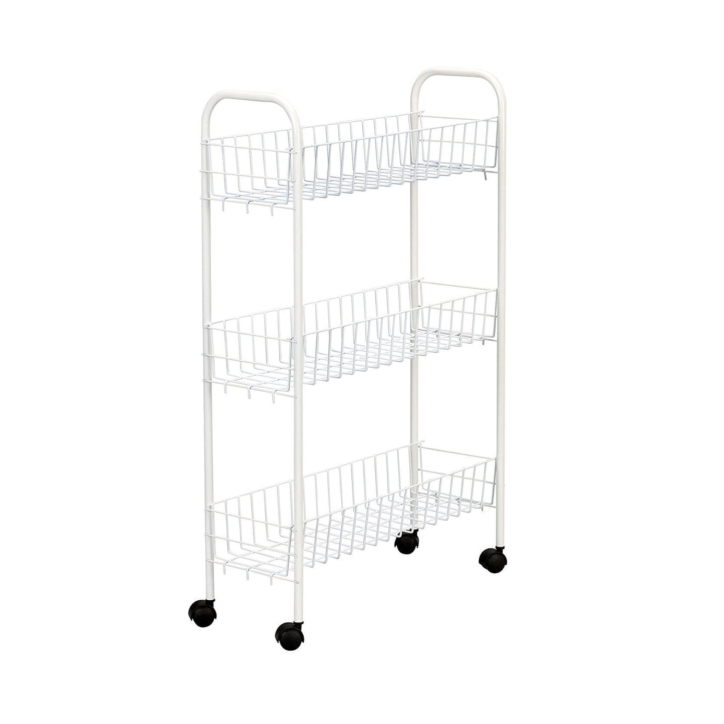 Metal 3 Tier Fruit And Vegetable Kitchen Storage Rack 32 x 62 cm 0291 (Big Parcel Rate)