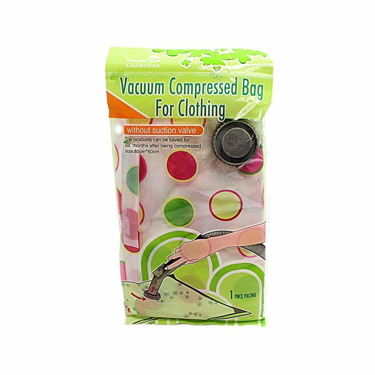 Clothes Storage Compressed Air Vacuum Bag 80cm x 60cm 0458 (Parcel Rate)