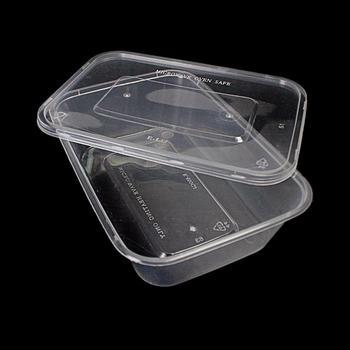 Plastic Food Storage Container 500ml Pack of 5 MX7020 (Parcel Rate)