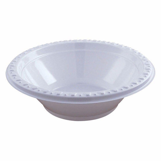 Disposable Catering & Party Plastic Bowls, 6'' Pack of 20 9584 (Parcel Rate)