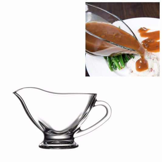 LARGE FANCY GRAVY SAUCER 6 1/2 OZ