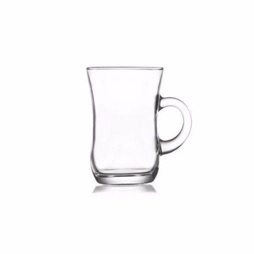 Yudum Tea Glasses Cup 95cc Set of 6 YUD402E (Parcel Plus Rate)