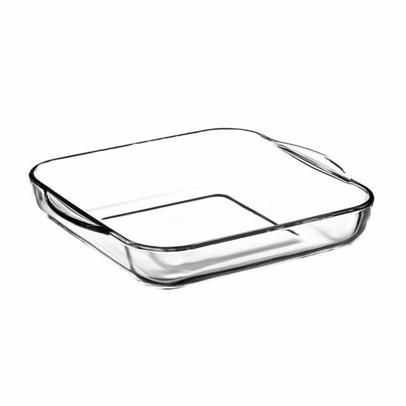 Borcam Round Glass Kitchen Roaster Small 1.72 Litre 4719