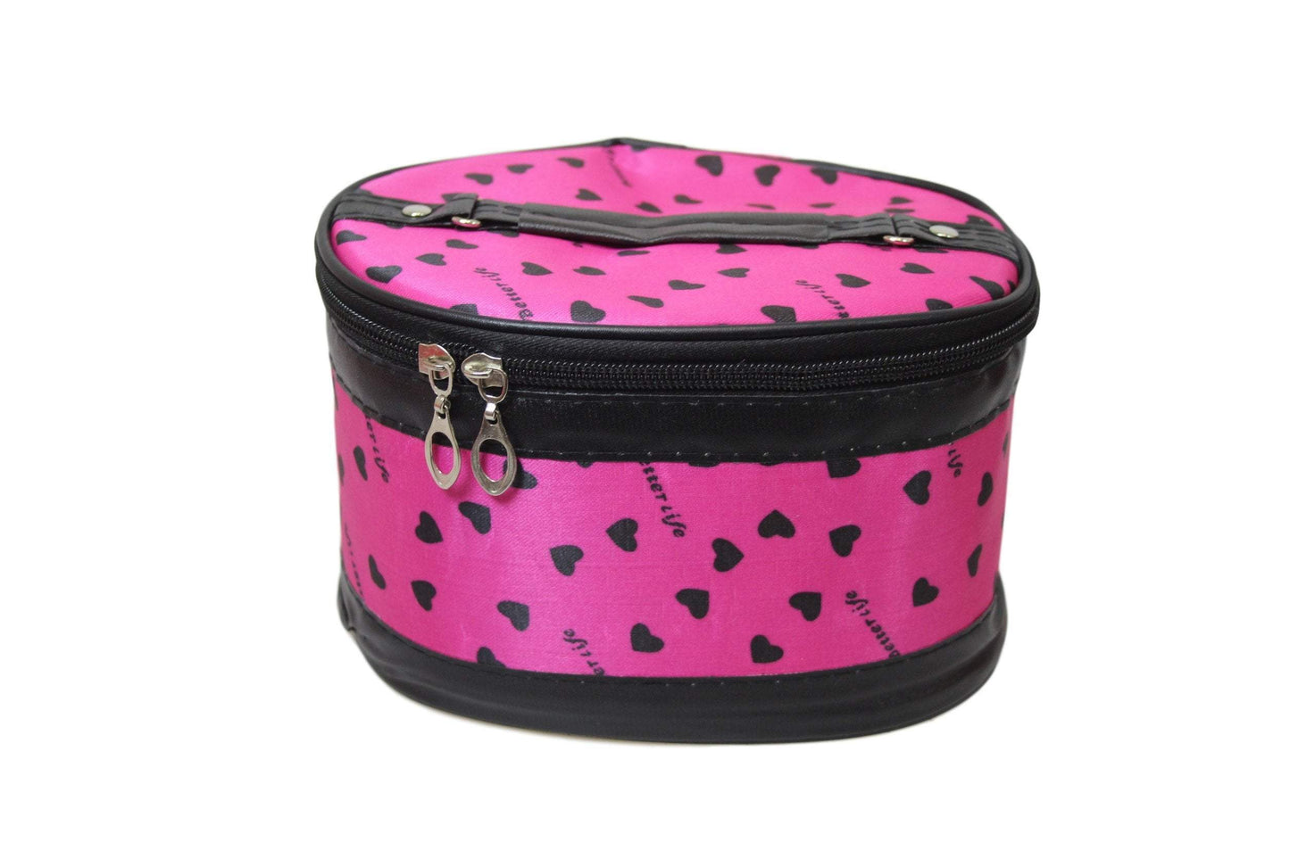 Jewellery Box Makeup Bag Zipped 3 Pack Bag 3 in 1 Assorted Design Makeup Bag 5821 (Parcel Rate)