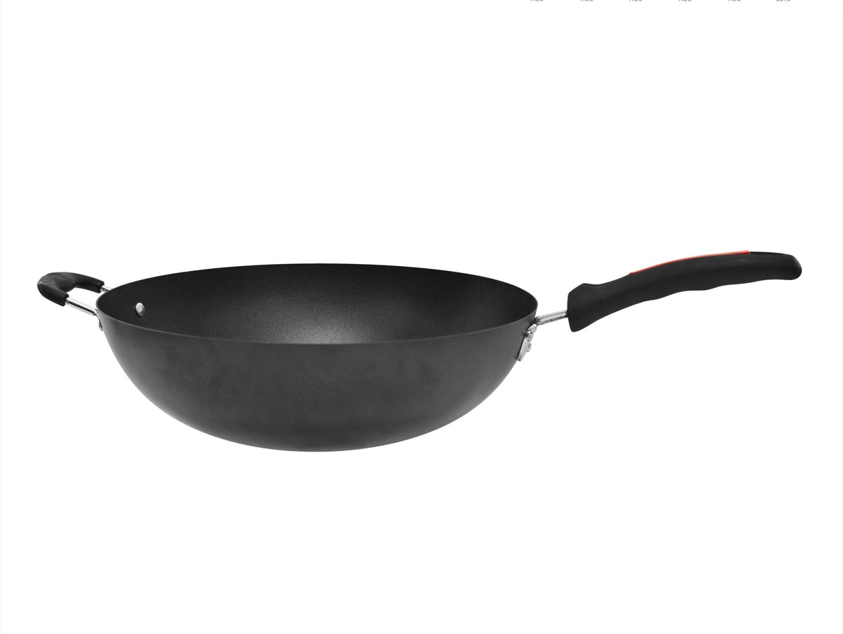 Carbon Steel Non Stick Wok Pan 34 cm 5947