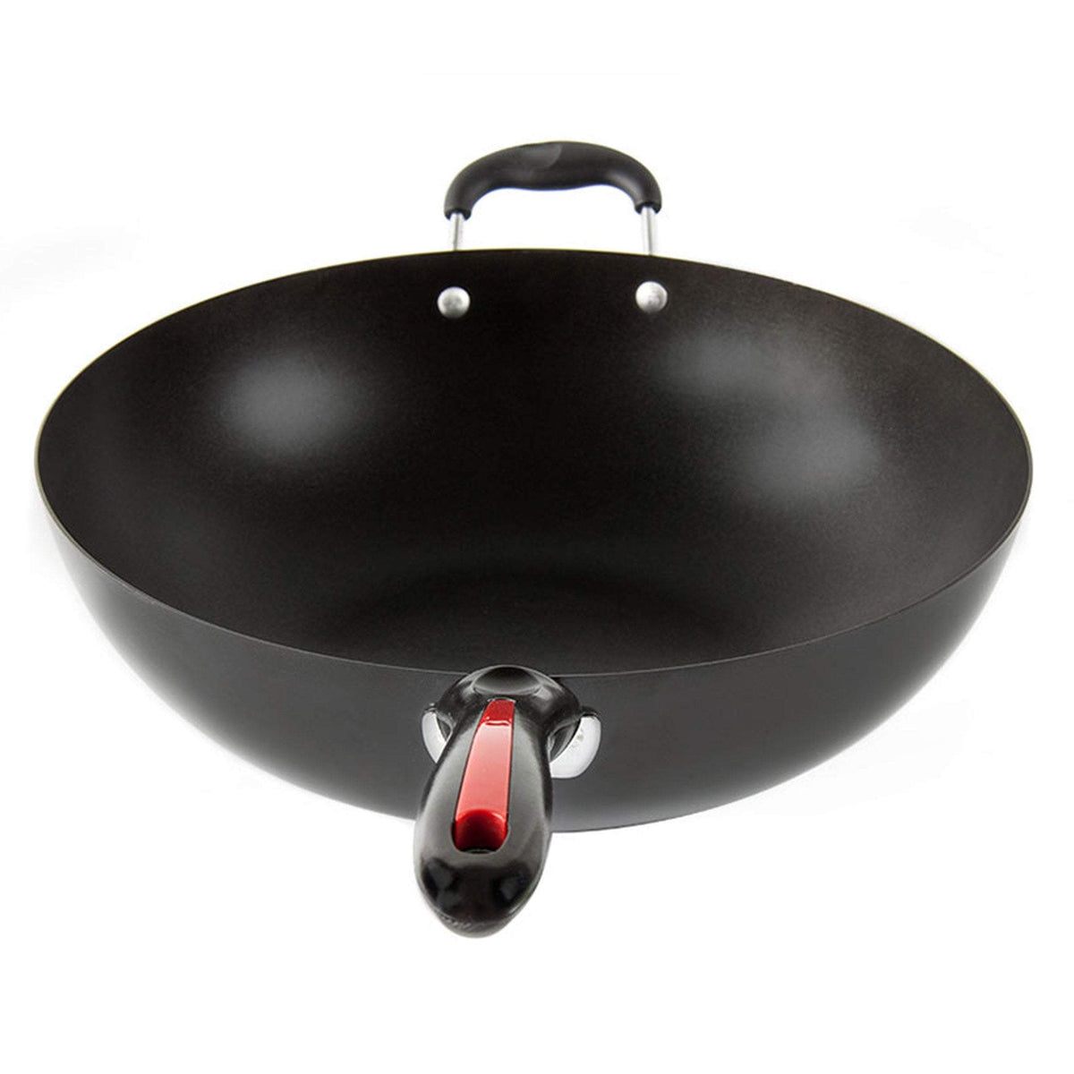 Carbon Steel Non Stick Wok Pan 34 cm 5947