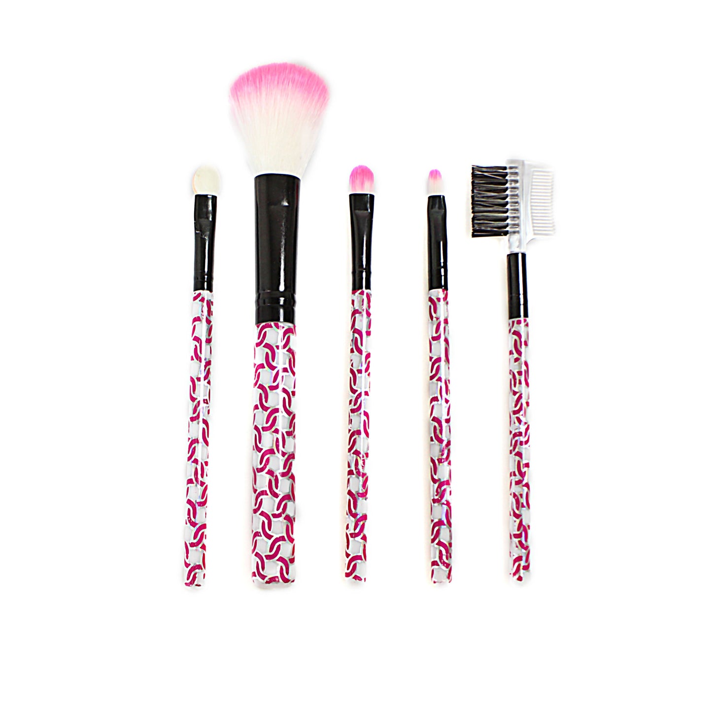 Makeup Cosmetic Brush Set of 5 Assorted Designs 2236 (Large Letter Rate)