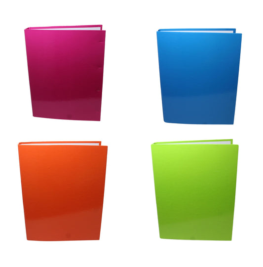 A4 Cardboard Assorted Colour Office School Clip Arch Folder File Document Folder 31 x 24cm 6119 (Parcel Rate)