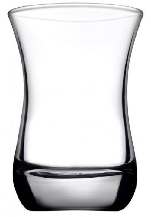 PB Saray Glass Tea Drinking Cups 100ml Pack of 6 62561 (Parcel Plus Rate)