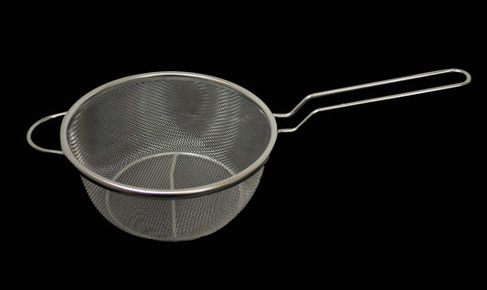 Stainless Steel Chip Frying Basket with Long Handle 24cm x 8cm 6419 (Parcel Rate)