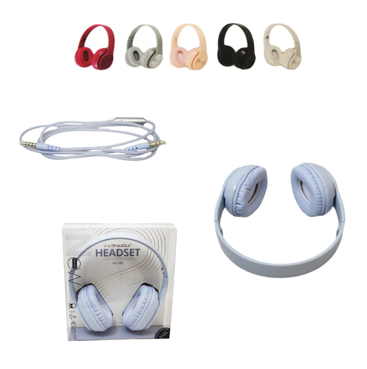 Hanizu 4D Stereo High Quality Sound Cable Audio Headphones 6584 (Parcel Rate)