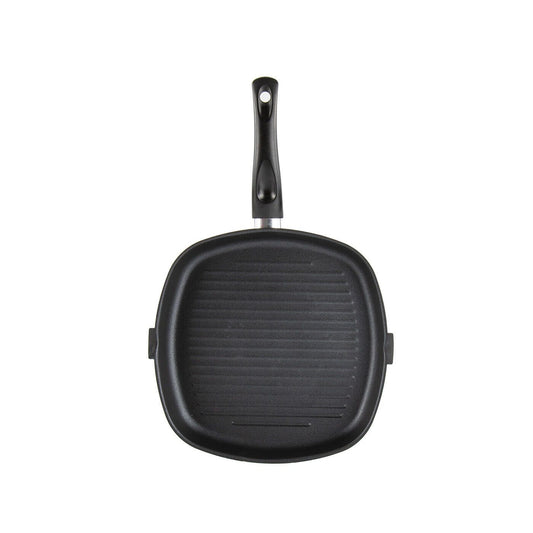 SQ Professional Ultimate Carbon Steel Non Stick Grill Pan Square 24 cm 8540 A (Parcel Rate)