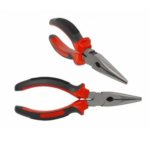 6" Inch Long Nose Pliers Satin Finish Wire Bending Electrician Jewellery Diy Pliers 1 Pack 0774 (Parcel Rate)
