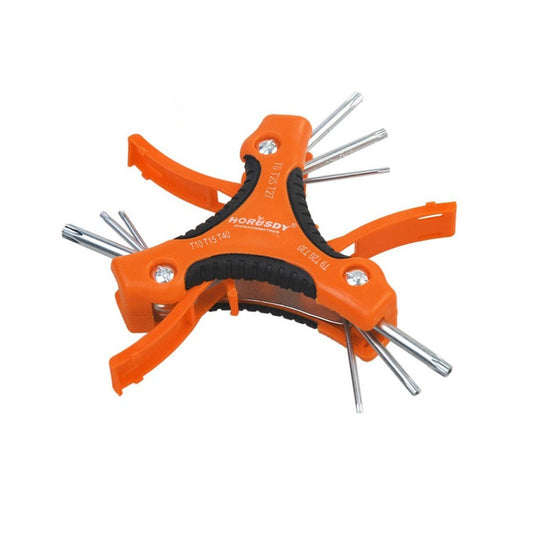 9 Piece Folding Torx Key Set SDY-94097 3824