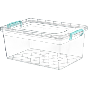 Clear Storage Box Container No.4 10 Litre AK256 (Parcel Rate)