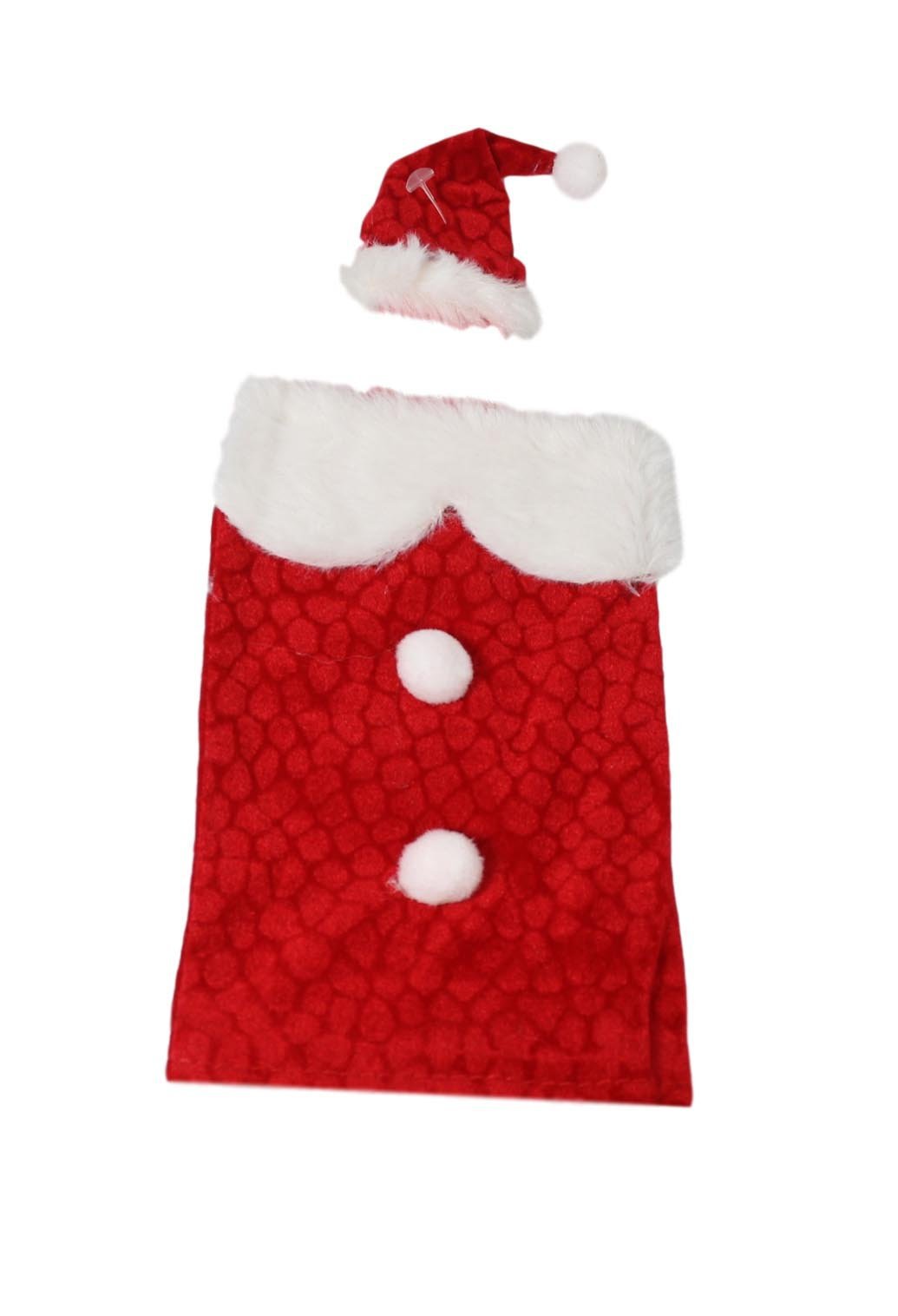Christmas Santa Wine Bottle Cover 18 x 11.5 cm 5456 (Large Letter Rate)