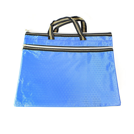 A4 File Carry Case Bag with Handles Assorted Colours 4660 (Parcel Rate)