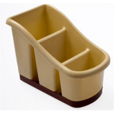 Plastic Step Cutlery Holder with Drip Tray Assorted Colours D14003 (Parcel Rate)
