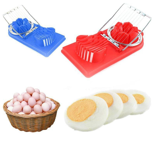 Kitchen Boiled Egg Slicer Assorted Colours 0121 (Parcel Rate)