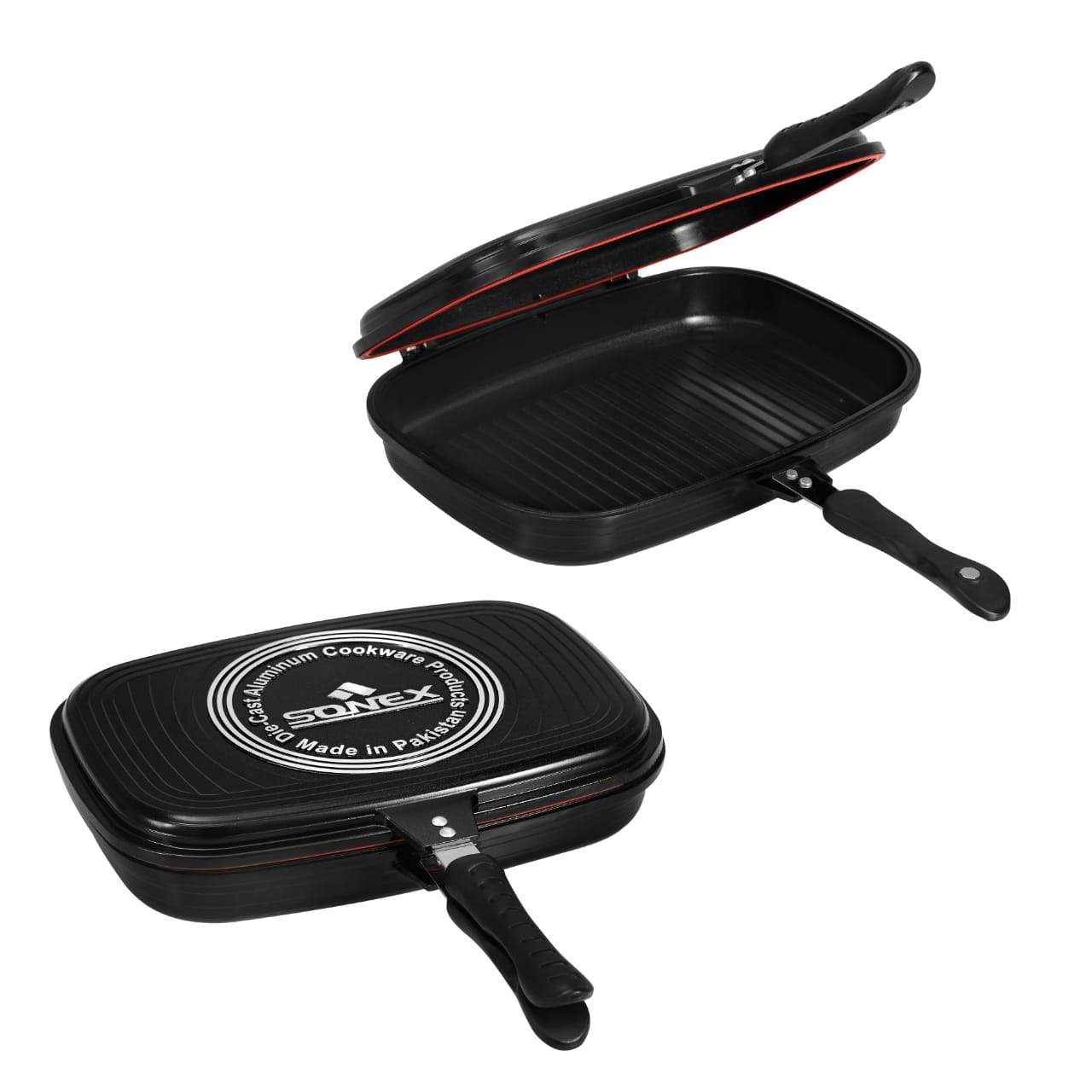Magic Pan Sonex Diecast Kitchenware Double Sided Multifunctional Pan 36 cm 52342 A W25 (Parcel Rate)