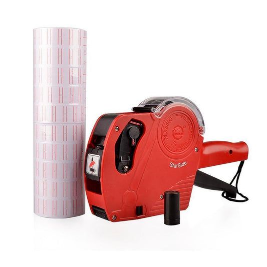 Plastic Pricing Price Gun Machine with 1 Roll of Price Labels 2915 (Parcel Rate)