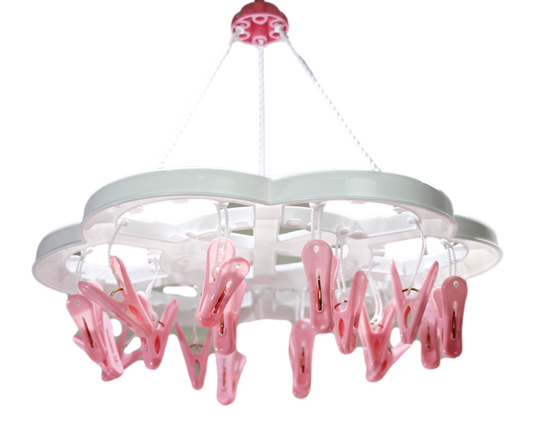 Clothes Peg Laundry Hanger 36cm Assorted Colours 5532 (Parcel Rate)