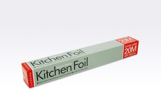 Super Value Aluminium Kitchen Foil 450mm x 20m JR4520RLN / SV20 A (Parcel Rate)