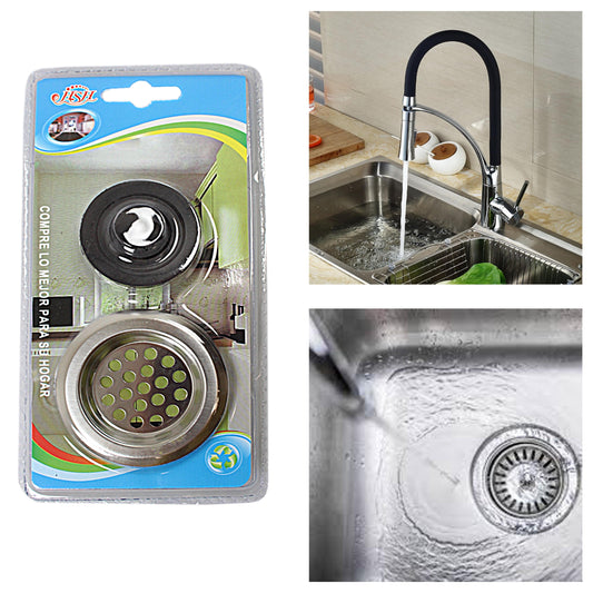 Kitchen Bathroom Drainer With Lid Multipurpose Use Home DIY 0807 (Large Letter)