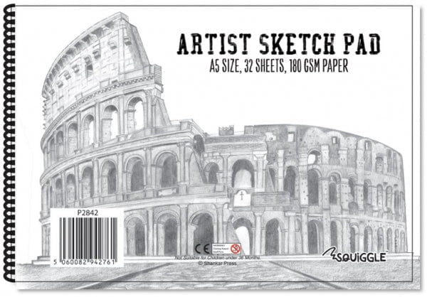 A5 Artist Sketch Book Art Crafts School College Home P2842