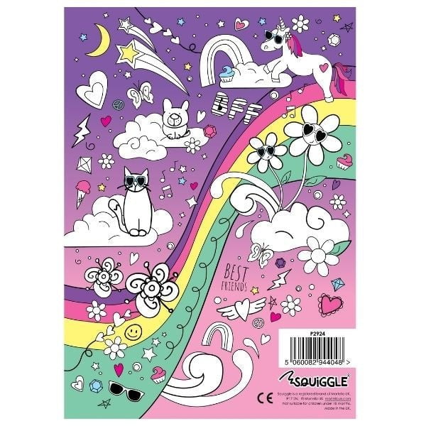A4 Colouring Fun for Girls Book P2924 (Parcel Rate)