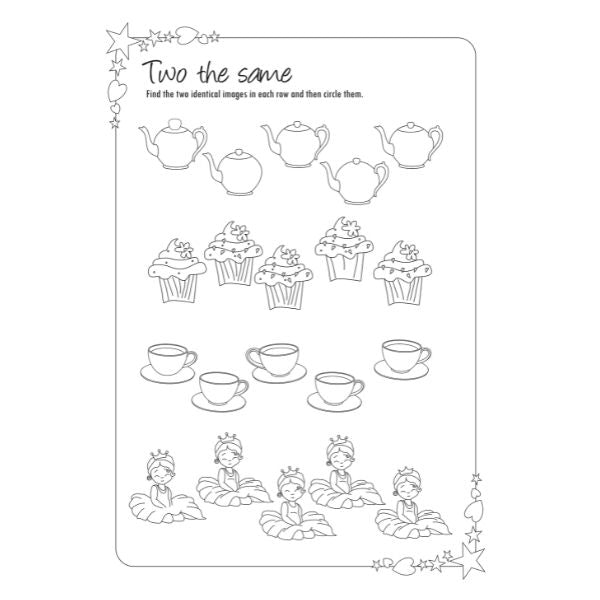 My Pretty Princess & Ballerina All-In-One Activity Book P2929