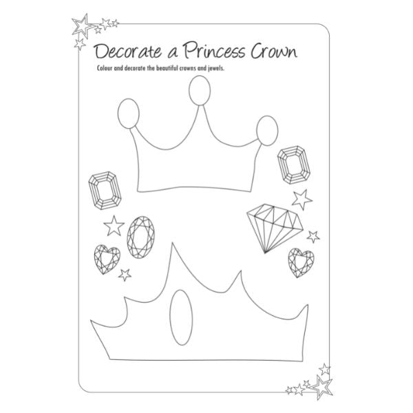 My Pretty Princess & Ballerina All-In-One Activity Book P2929