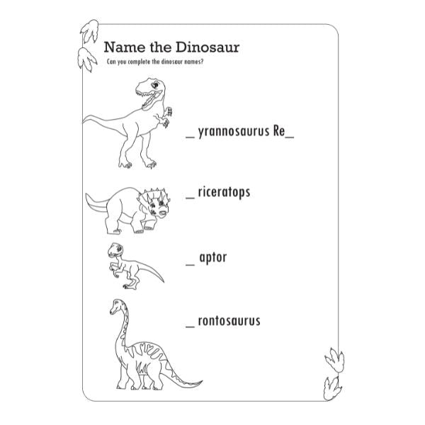 My Wild Dragon & Dinosaur All-In-One Activity Book P2930