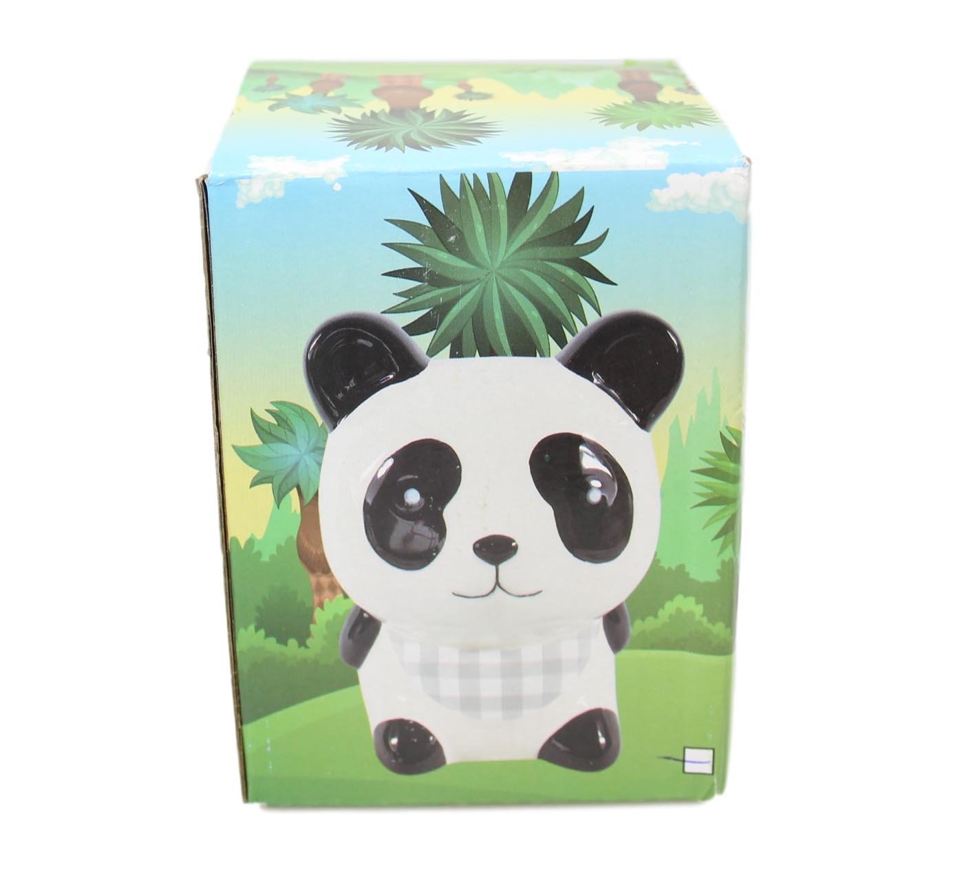 Children's Ceramic Piggy Bank Money Box Animal Design 10 x 8 cm Assorted Designs 5596 (Parcel Rate)
