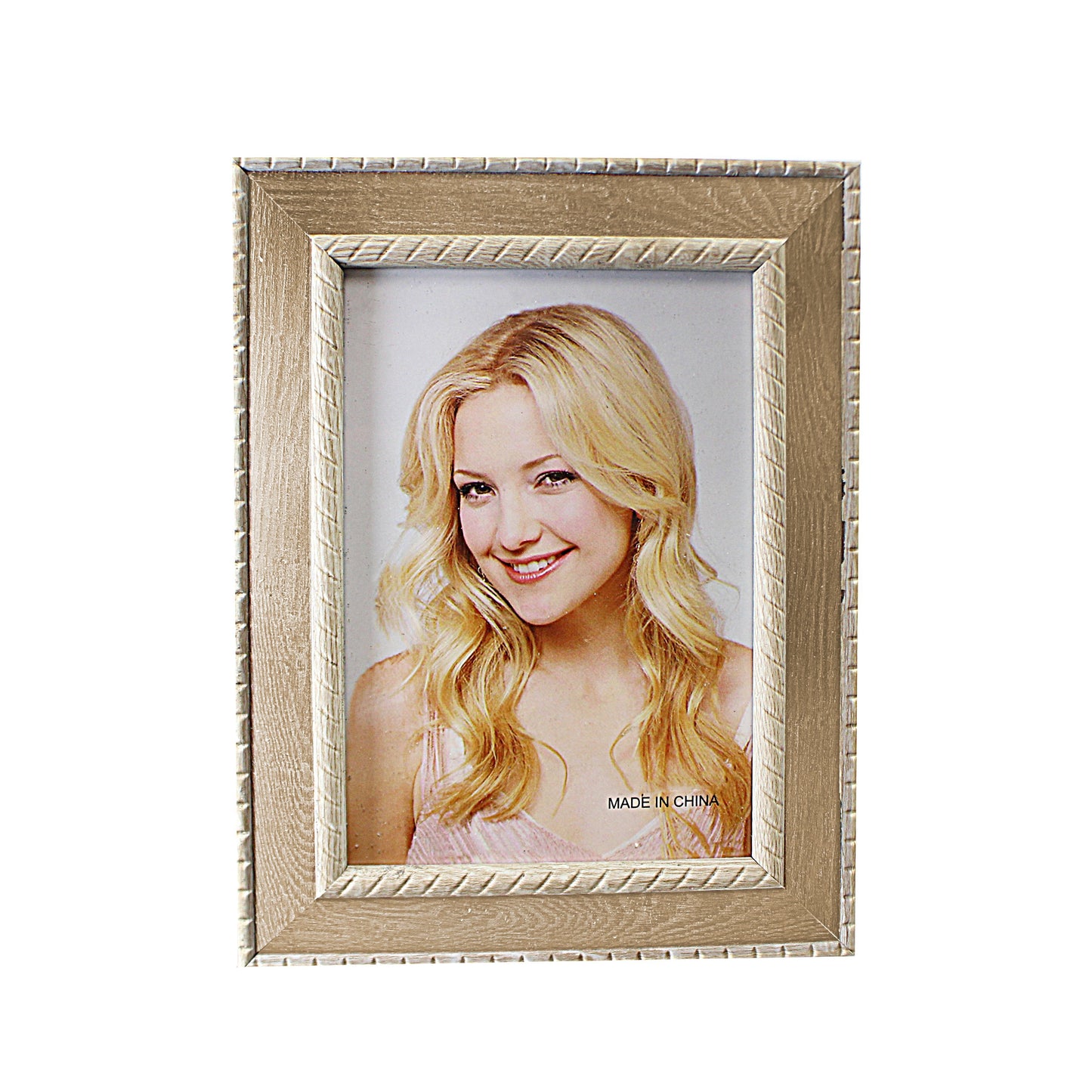 Wooden Border Picture Photo Frame 6 x 8" Assorted Colours 3628