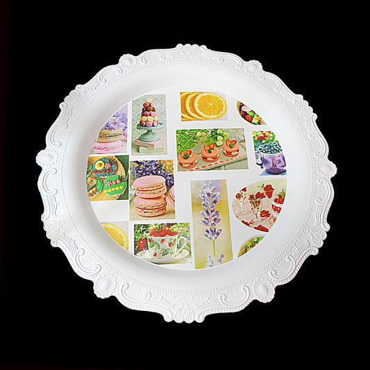 Plastic Plate 4972 (Parcel Rate)