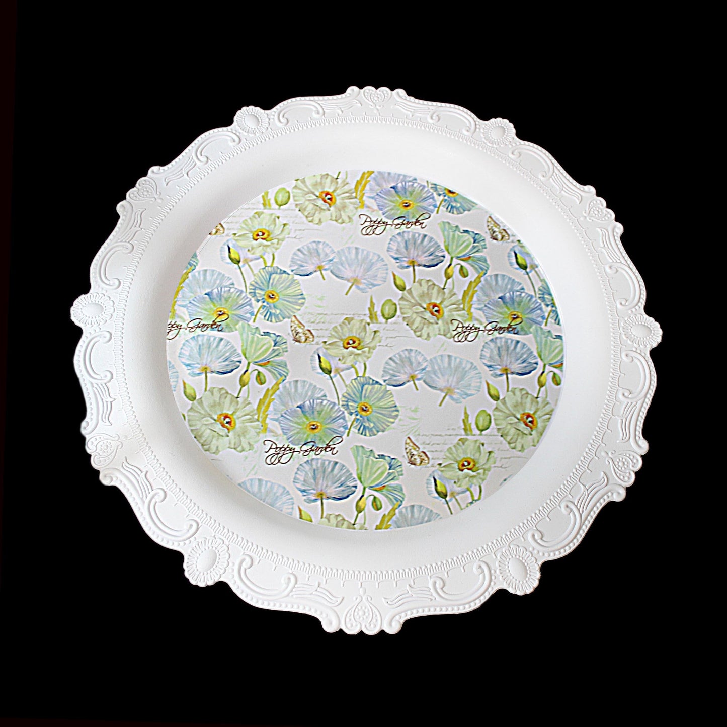 Plastic Plate 4972 (Parcel Rate)