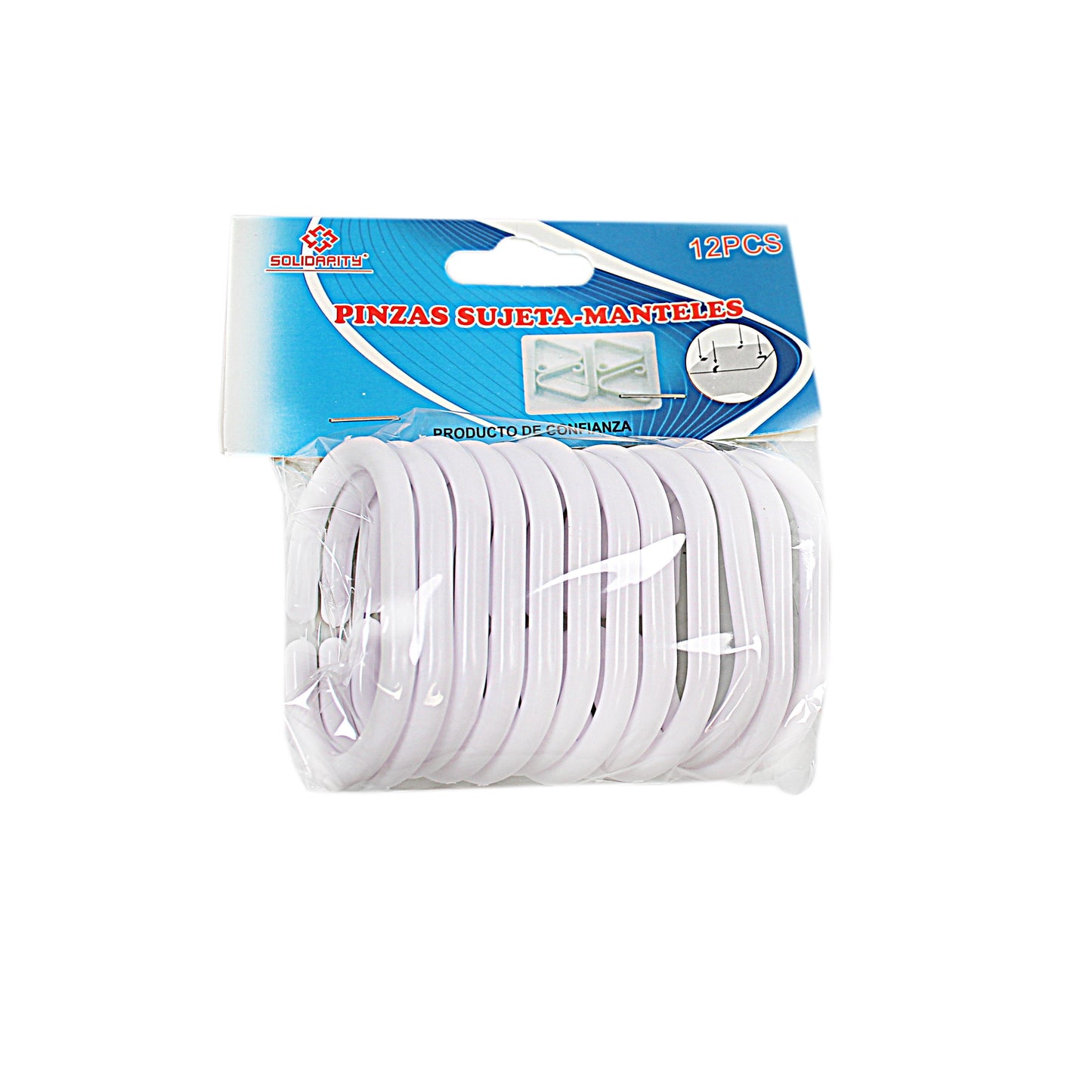 12 Plastic Shower Curtains Rings Hooks Easy Glide Bathroom Curtain Hooks 2634