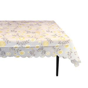 PVC Vinyl Dining Kitchen Table Cover Protector with Floral Pattern 152 x 152cm Assorted Designs and Colours 0314