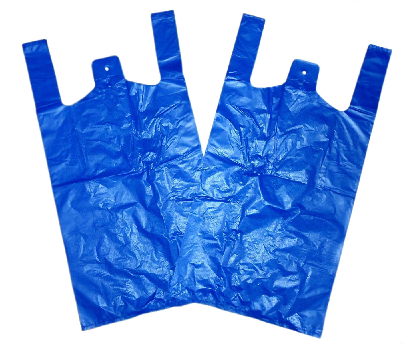 1000 Pack Disposable Plastic Bags Large Blue BR2 A (Parcel Rate)