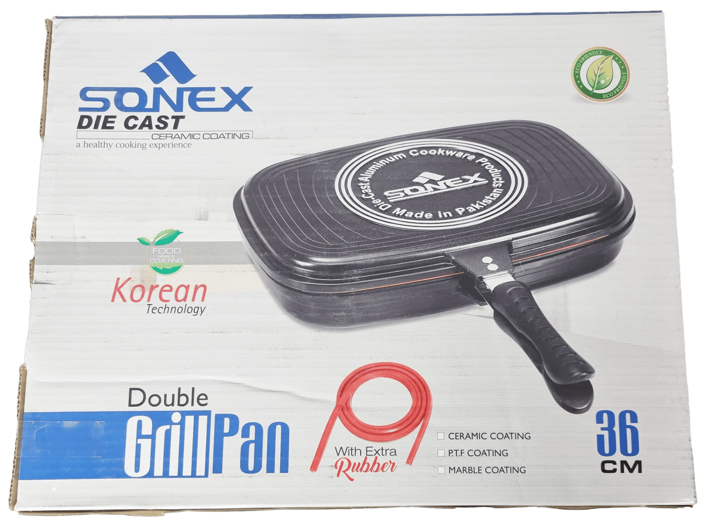 Magic Pan Sonex Diecast Kitchenware Double Sided Multifunctional Pan 36 cm 52342 A W25 (Parcel Rate)