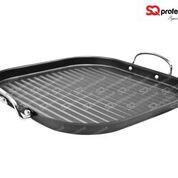 SQ Non-stick Grill with Handles Square 5874 (Parcel Rate)