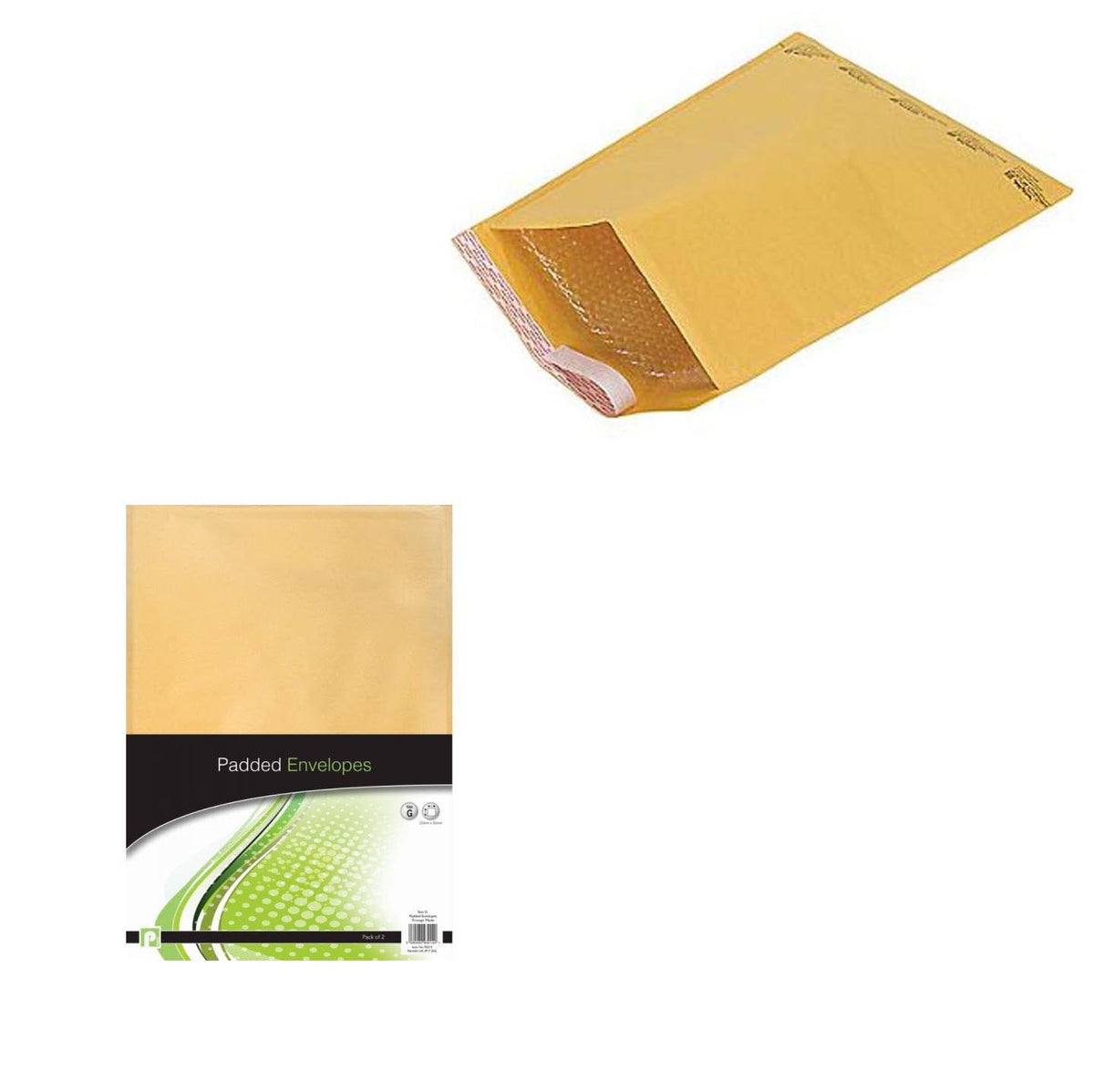 Size B Padded Envelopes 120 x 215 mm Pack of 5 P2214