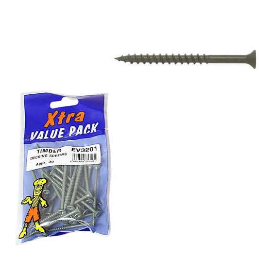 Timber Decking Screws Xtra Value DIY 3218 (Large Letter Rate)