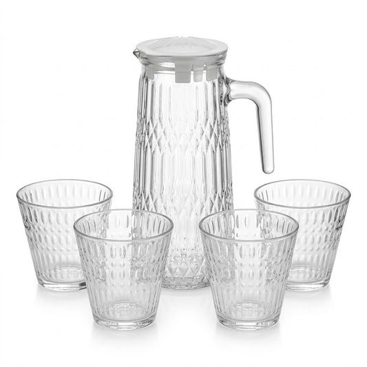 Five-Piece Monai Water Tools Set 27x21x10cm 1118g 700+200ml Capacity SKU 8202