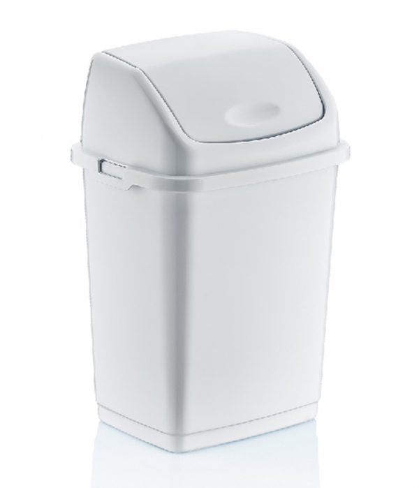 Plastic Fantasy Dust Bin 18 Litre Assorted Colours D09703 / SB18