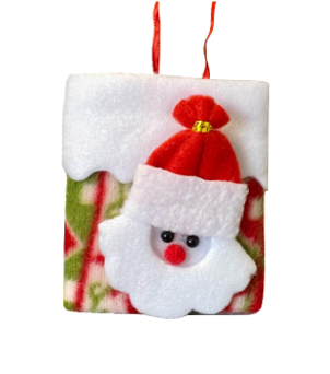 Christmas Tree Felt Decoration 13 cm Assorted Designs 1452 (Large Letter Rate)