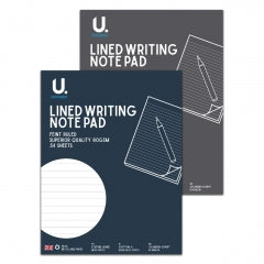 Lined Writing Pad 13.5x17.5cm 123g SKU P2076