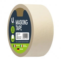 Masking Tape, 50mm x 15m 9.5x9.5x5cm 94g SKU P2301